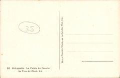 VINTAGE POSTCARD Lunar St the Point of Takes off the Hole of the Cat