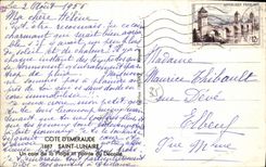 Lunares santos de la POSTAL de la VENDIMIA una playa y un punto de la esquina de sacan