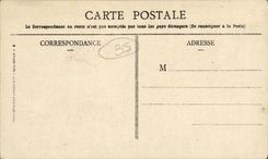 VINTAGE POSTCARD Lunar St Points Takes off