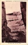 VINTAGE POSTCARD Holy Lunar the Beach seen of the Cave