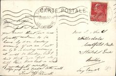 La vista interior lunar del St de la POSTAL de la VENDIMIA de saca