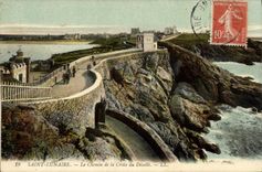 VINTAGE POSTCARD Lunar Saint the Way of the Cross of Takes off