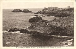 CPA Saint Lunaire Les Rochers et la Pointe du Decolle