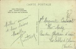 CPA Saint Lunaire Effet de Lune sur le Decolle