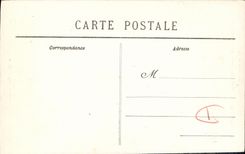 VINTAGE POSTCARD Lunar Saint Separates It the Hole with the Cat