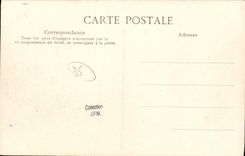 VINTAGE POSTCARD Holy Lunar Arrival with the Beach