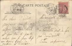 CPA Saint Lunaire Rochers pris du Decolle