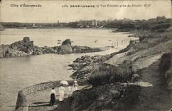 VINTAGE POSTCARD Lunar Saint View taken Takes off