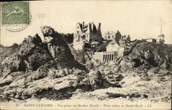 VINTAGE POSTCARD Holy Lunar Seen from with the Rock David