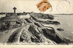 CPA Saint Lunaire Vue prise de la Pointe du Decolle