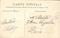 VINTAGE POSTCARD Saint Lunar Interior of Takes off