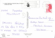 POSTAL MODERNA Meen santo el L grande ayuntamiento