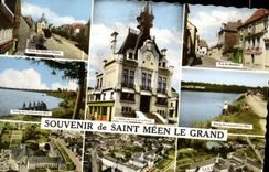 MODERN CARD To remember of Meen Saint the Large one