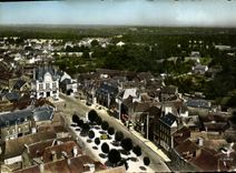 MODERN CARD St Meen the Large one Places Patton