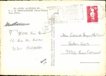 MODERN CARD St Meen the Large one Places Patton