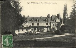 Castillo del St Meen de la POSTAL de la VENDIMIA de las gravas