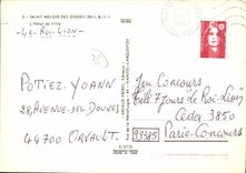 POSTAL MODERNA Meloir santo de las ondas L ayuntamiento