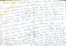 POSTAL MODERNA St Ouen de los dominios el castillo del aire visto Bellinaye