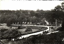 POSTAL MODERNA alrededores de St Aubin de St Ouen de Cormier de los dominios la roca la vuelta