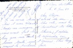 POSTAL MODERNA alrededores de St Aubin de St Ouen de Cormier de los dominios la roca la vuelta