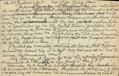 Opinion panoramica santa de Pern de la POSTAL de la VENDIMIA con Plouasne lejano a la derecha la comunidad de las pequenas hermanas del hospital militar pobre