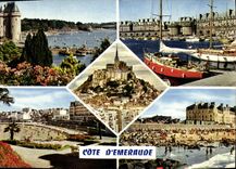 CPM St Servan St Malo Le Mont Saint Michel Dinard Parame