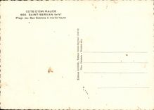 CPM Saint Servan Plage des Bas Sablons a Maree haute