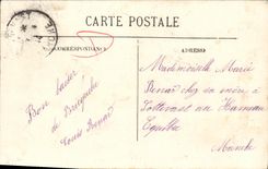 VINTAGE POSTCARD Holy Servan the Solidor Tower and Strong St Father Boats