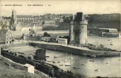 CPA Saint Servan Vue generale 