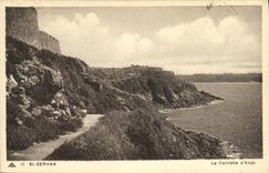 VINTAGE POSTCARD St Servan the Cornice D Aleth