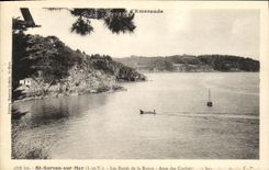 CPA St Servan sur Mer Les Bords de la Rance Anse des corbieres