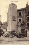 CPA St Servan sur Mer Place Carnot Le monument aux morts de la grande guerre Militaria