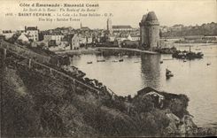 CPA Saint Servan La Cale Tour Solidor 