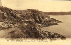 CPA Saint Servan Corniche d Aleth