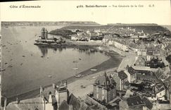 VINTAGE POSTCARD Holy Servan View of the ISCED