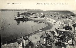 CPA Saint Servan Vue Generale de la Cite