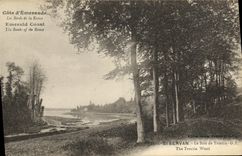 VINTAGE POSTCARD St Servan the wood of Troctin