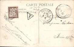 CPA Saint Servan La Tour Solidor Bateau