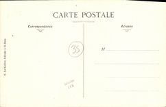 CPA Saint Servan La Cale et la Tour Solidor Bateau