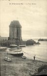 CPA St Servan sur Mer La Tour Solidor Bateaux