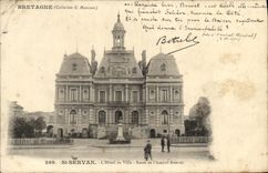 CPA Saint Servan L Hotel de Ville Botrel