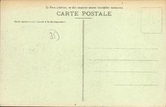 Iglesia y campana torre santas de la opinion de Suliac de la POSTAL de la VENDIMIA