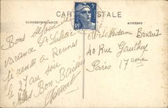 St Suliac de la POSTAL de la VENDIMIA el montaje de Grro que domina el valle de el rancio