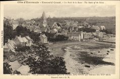 CPA Saint Suliac Vue generale Eglise et clocher