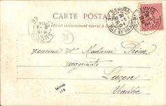 St Suliac L iglesia de la POSTAL de la VENDIMIA