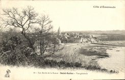 Bordes de la POSTAL de la VENDIMIA de Suliac de la opinion rancia Saint