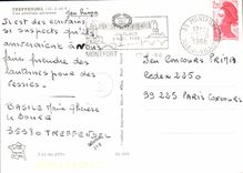 CPM Tinteniac Vue generale aerienne