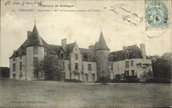 La POSTAL Tregaret Appartient de la VENDIMIA tiene la senora la condesa Leveneur de Tilliers