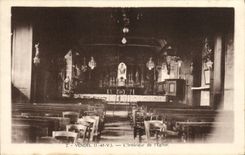 CPA Vendel L Interieur de l Eglise
