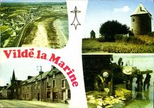 POSTAL MODERNA marina de Vilde